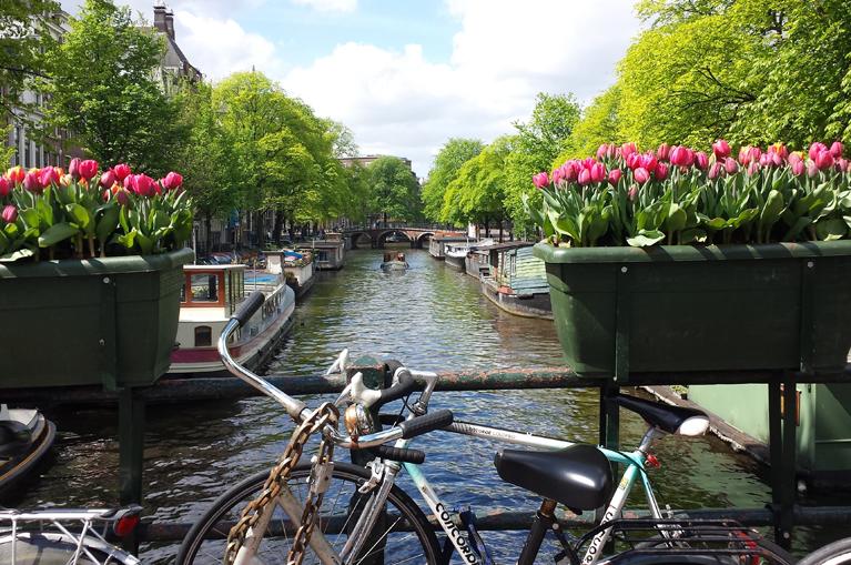bici en Amsterdam