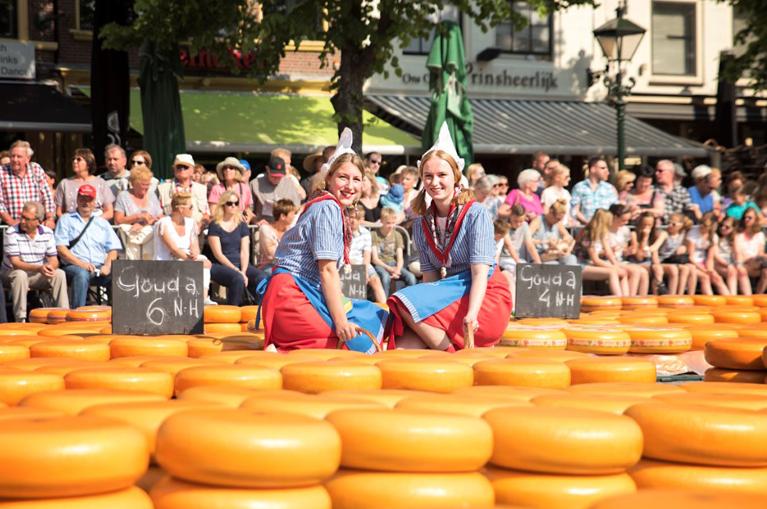 Mercado de queso Holanda
