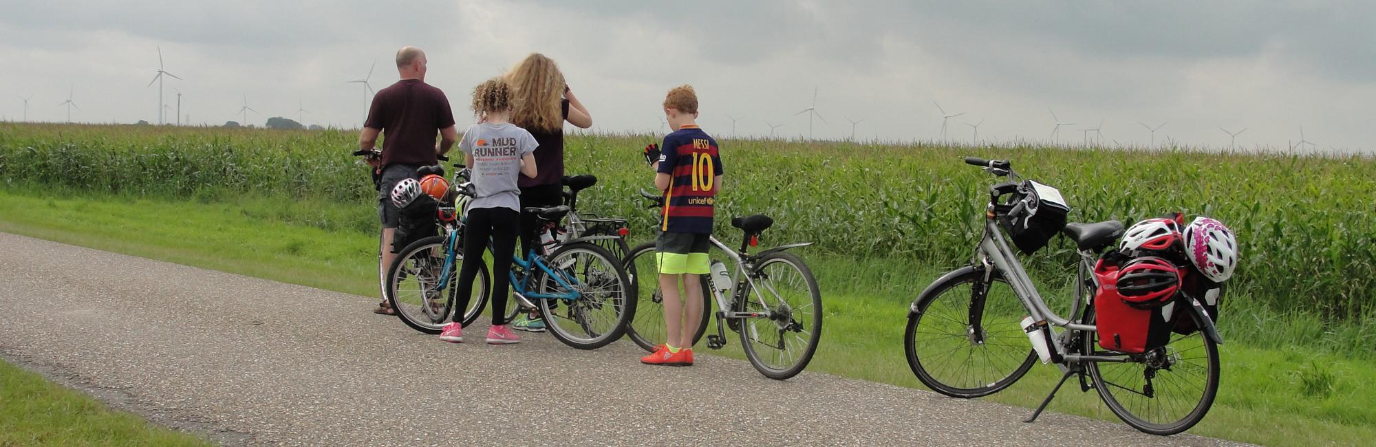 Holanda en bici con la familia
