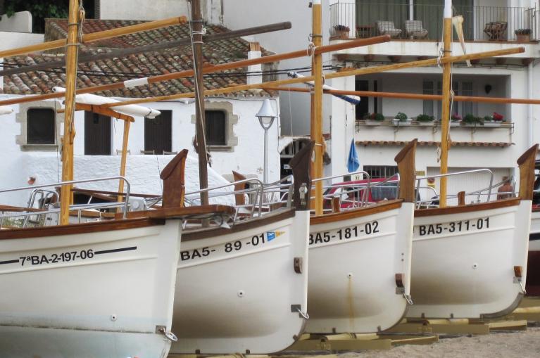 Barcos en la Costa Brava