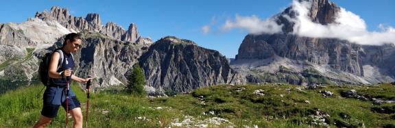 Rutas de montaña en Italia