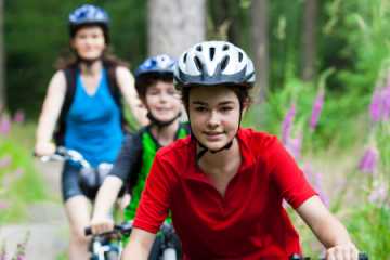 Niños en bici