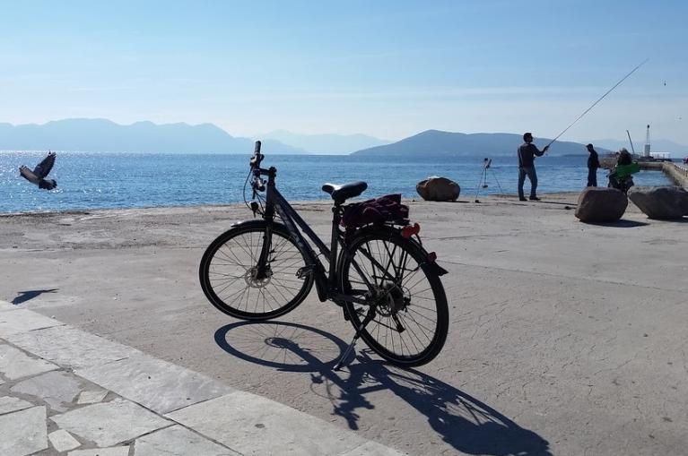 Bicicleta en Grecia