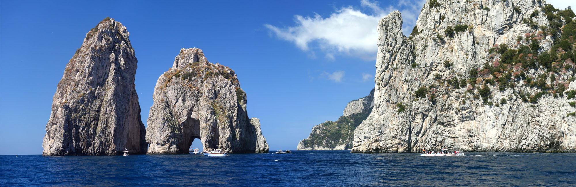 Acantilados de Amalfi y Capri