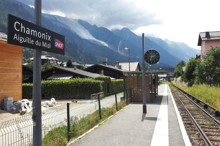 Estación de tren de Chamonix