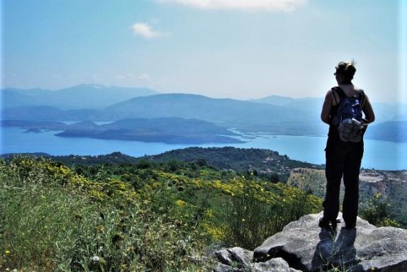 Corfu caminata isla