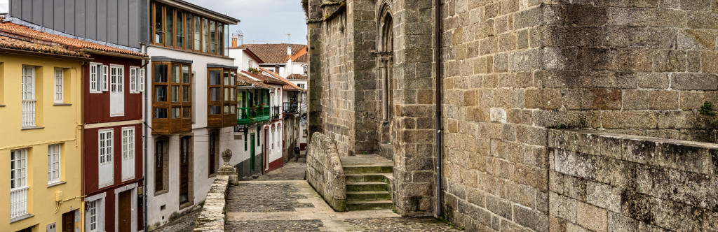 Betanzos, pueblo en el Camino inglés