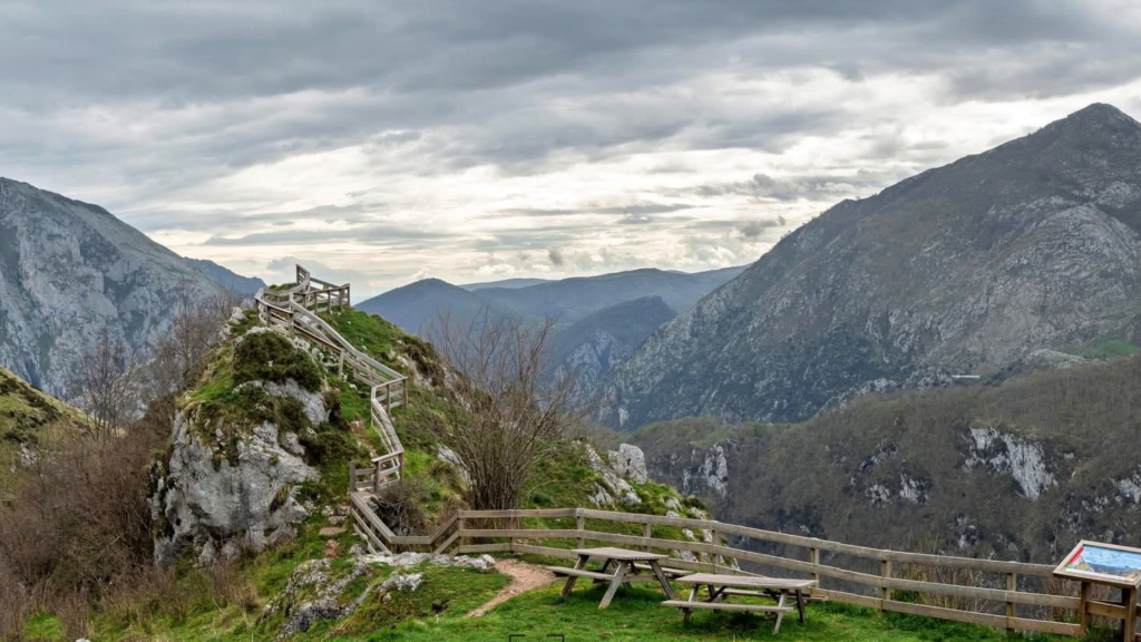 Mirador antes de llegar a Tresviso