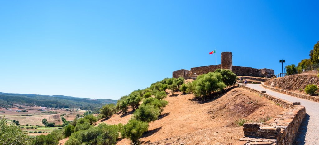 Restos del castillo árabe de Aljezur