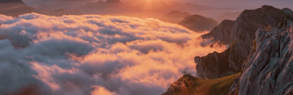 Atardecer desde el mirador de Ordiales